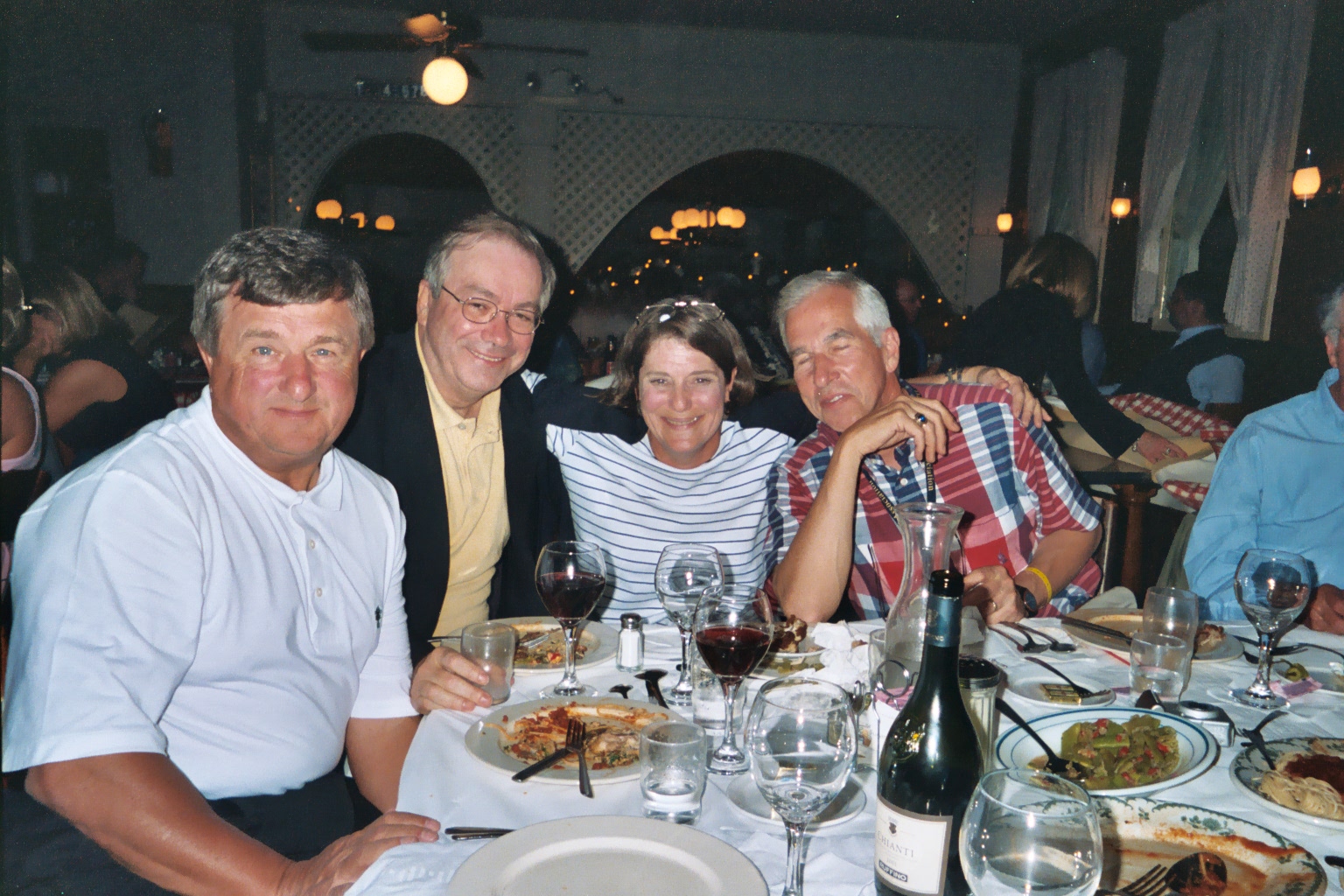 Hanging around with Ed Kickham at Sunny Italy. . .